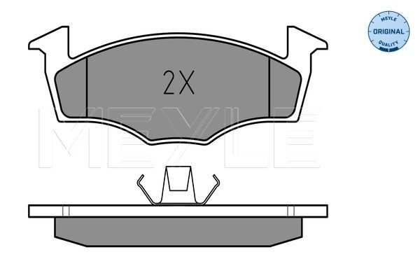 MEYLE Bremsbelagsatz, Scheibenbremse