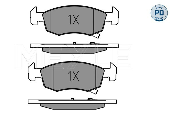 MEYLE Bremsbelagsatz, Scheibenbremse