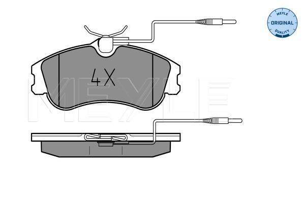 MEYLE Bremsbelagsatz, Scheibenbremse