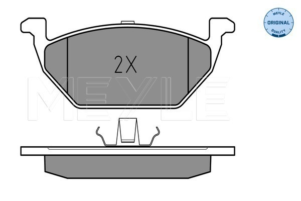 MEYLE Bremsbelagsatz, Scheibenbremse