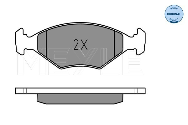 MEYLE Bremsbelagsatz, Scheibenbremse