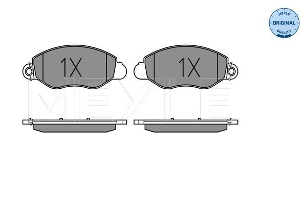 MEYLE Bremsbelagsatz, Scheibenbremse