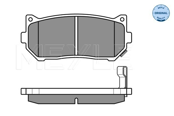 MEYLE Bremsbelagsatz, Scheibenbremse