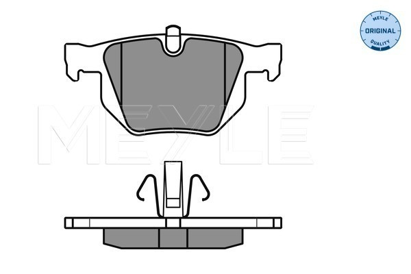 MEYLE Bremsbelagsatz, Scheibenbremse