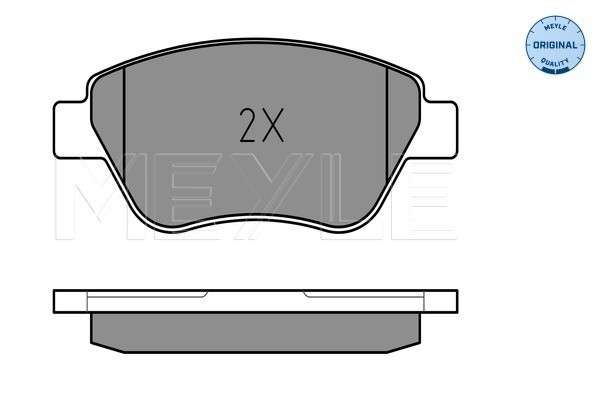 MEYLE Bremsbelagsatz, Scheibenbremse