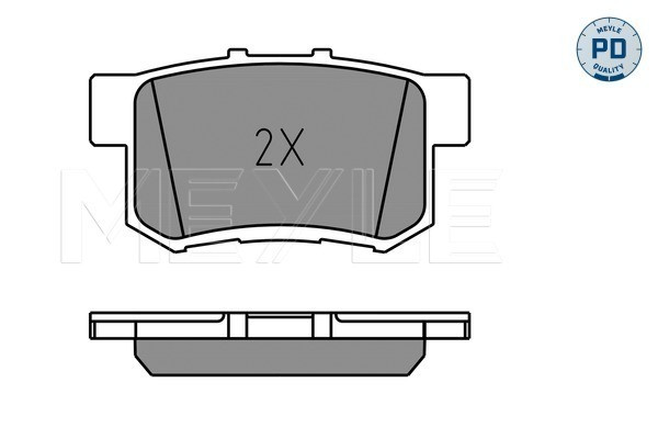 MEYLE Bremsbelagsatz, Scheibenbremse