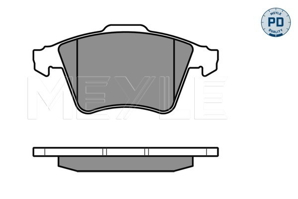 MEYLE Bremsbelagsatz, Scheibenbremse