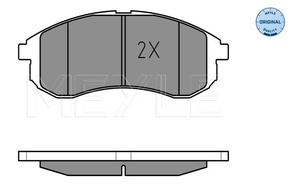 MEYLE Bremsbelagsatz, Scheibenbremse