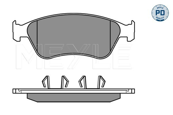 MEYLE Bremsbelagsatz, Scheibenbremse