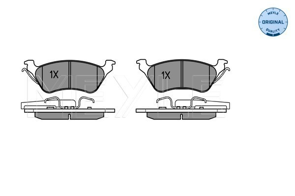 MEYLE Bremsbelagsatz, Scheibenbremse
