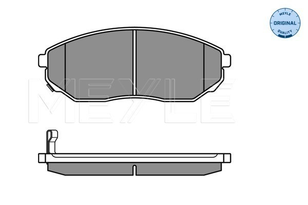 MEYLE Bremsbelagsatz, Scheibenbremse