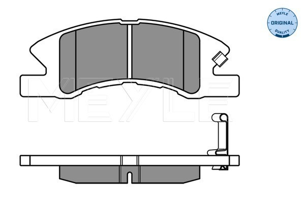 MEYLE Bremsbelagsatz, Scheibenbremse
