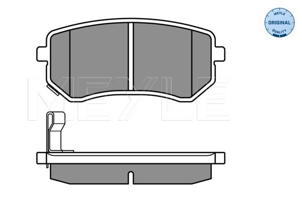 MEYLE Bremsbelagsatz, Scheibenbremse