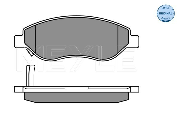 MEYLE Bremsbelagsatz, Scheibenbremse