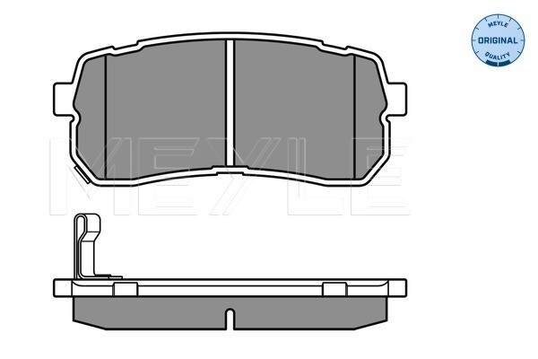 MEYLE Bremsbelagsatz, Scheibenbremse