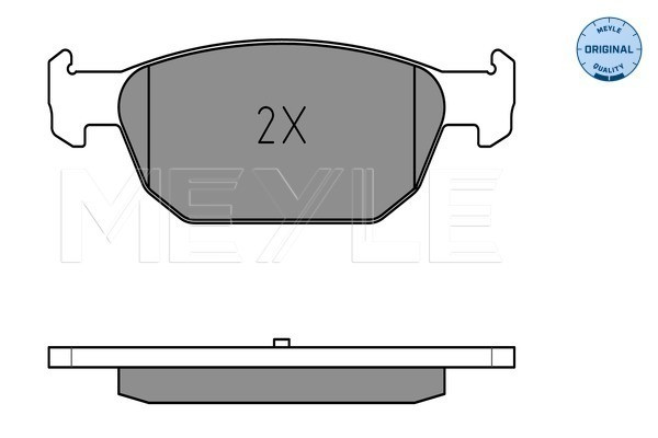 MEYLE Bremsbelagsatz, Scheibenbremse