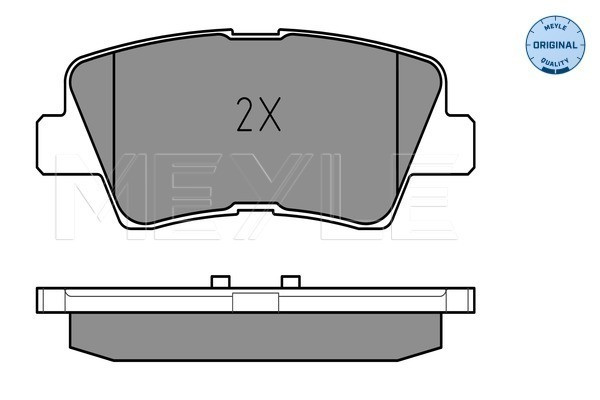 MEYLE Bremsbelagsatz, Scheibenbremse