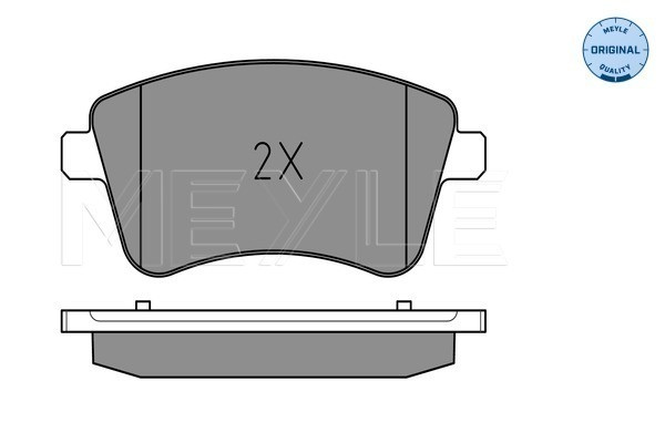 MEYLE Bremsbelagsatz, Scheibenbremse