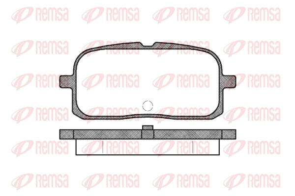 REMSA Bremsbelagsatz, Scheibenbremse