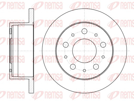 REMSA Bremsscheibe