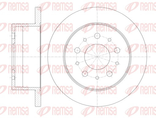 REMSA Bremsscheibe
