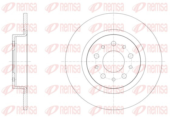 REMSA Bremsscheibe