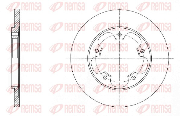 REMSA Bremsscheibe