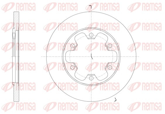 REMSA Bremsscheibe