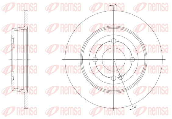 REMSA Bremsscheibe
