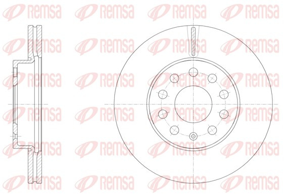 REMSA Bremsscheibe