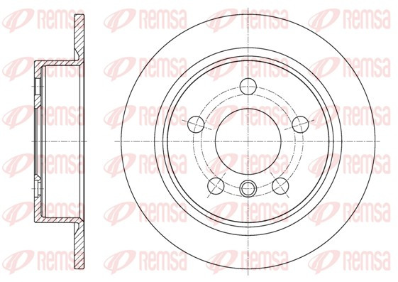 REMSA Bremsscheibe