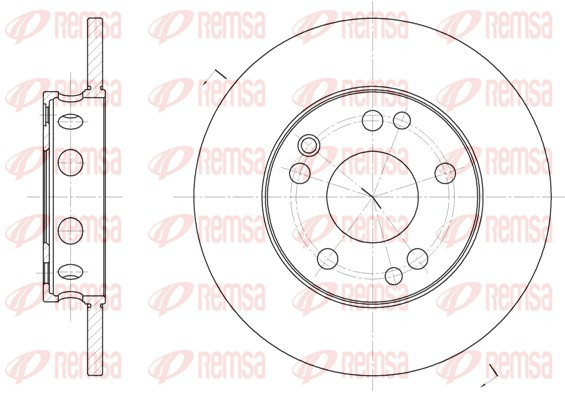 REMSA Bremsscheibe