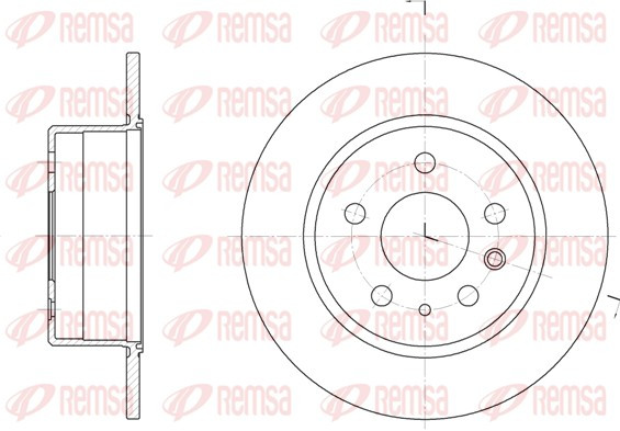 REMSA Bremsscheibe