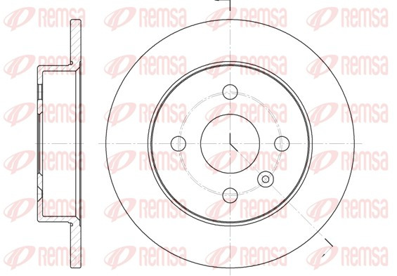REMSA Bremsscheibe