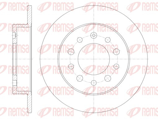 REMSA Bremsscheibe