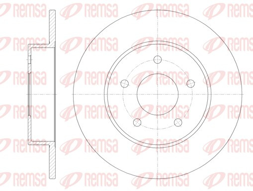 REMSA Bremsscheibe