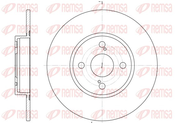REMSA Bremsscheibe
