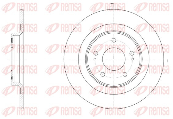 REMSA Bremsscheibe