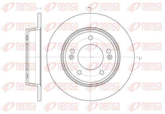 REMSA Bremsscheibe