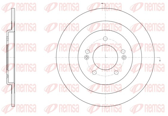 REMSA Bremsscheibe