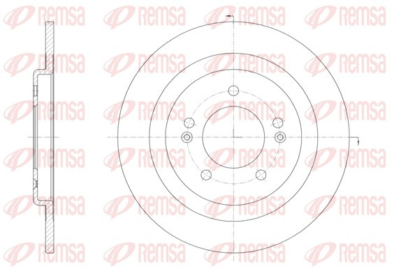 REMSA Bremsscheibe