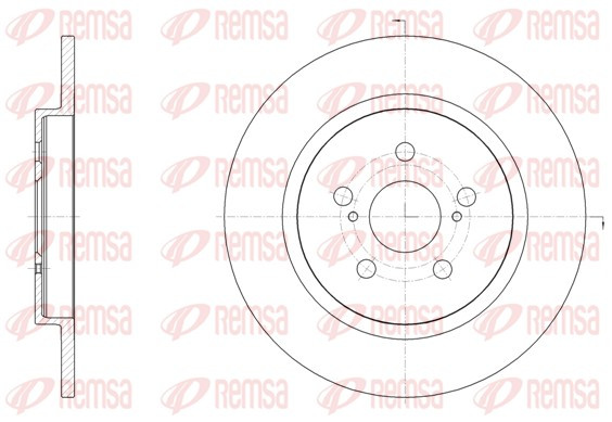 REMSA Bremsscheibe