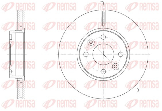 REMSA Bremsscheibe
