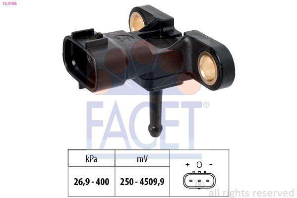 FACET Sensor, Ladedruck