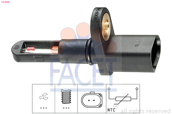 FACET Sensor, Ansauglufttemperatur
