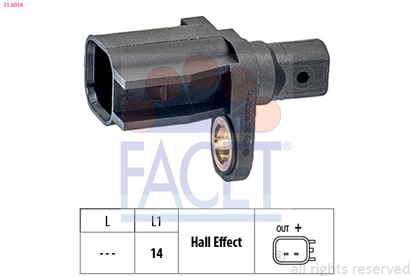 FACET Sensor, Raddrehzahl FACET Sensor, Raddrehzahl