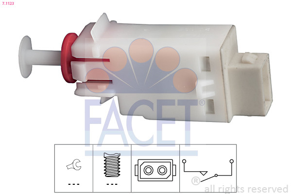 FACET Schalter, Kupplungsbetätigung (GRA)