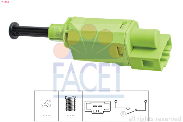 FACET Schalter, Kupplungsbetätigung (GRA)