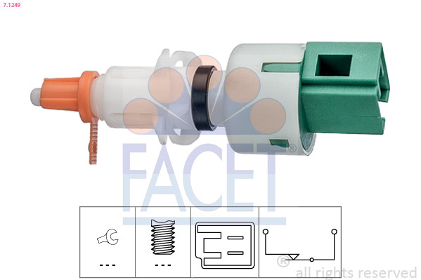 FACET Schalter, Kupplungsbetätigung (GRA)