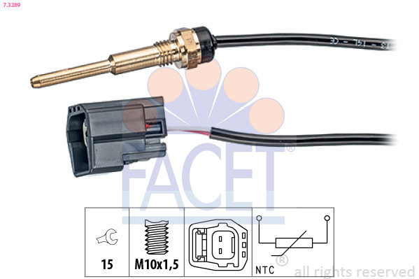 FACET Sensor, Kühlmitteltemperatur